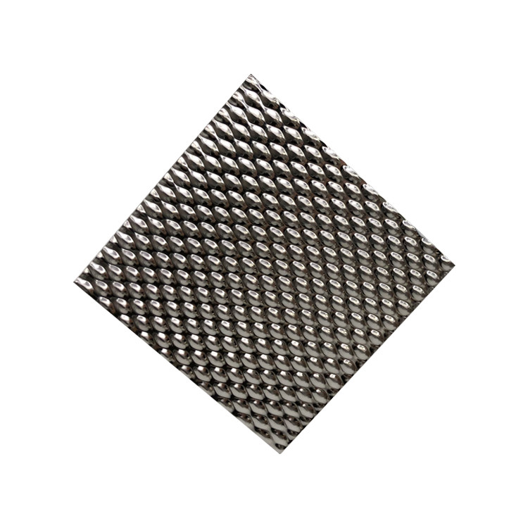 AISI 430 Metal Stamped Stainless Steel Sheet For Ceiling And Wall Panel Decoration