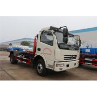 Buy cheap Roll Off Container Waste Removal Trucks 6 Tons Dongfeng Carbon Steel Q235B product