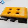 Buy cheap High quality milling machine spare part undercarriage parts W1900 poly grip 150740 track shoe from wholesalers