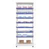Buy cheap Medical Show Metal Sheet Storage Rack , Hospital Pharmacy Drugstore / Grocery Storage Rack from wholesalers