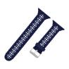 Buy cheap Carved Silicone Rubber Watch Band 38mm 42mm For Apple Watch 7 6 5 4 3 2 1 from wholesalers