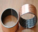 DU DX Oilless Bearing , 2*3.5*4 Yellow White Composite Bearing Long Lifespan