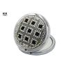 Buy cheap Magnifying Feature Bling Silver Plated Compact Mirror Wedding Favours from wholesalers