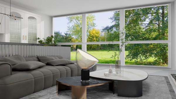 Buy cheap Soundproof French Style Aluminium Windows Glass Replacement Horizontal Opening from wholesalers