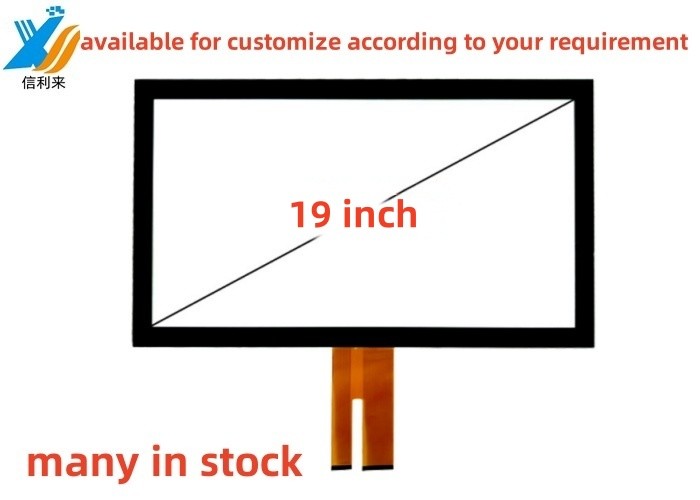 19 inch Multi touch projected capacitive (PCAP) GG GFF ITO touch screen panel waterproof oilproof pen touch glove touch Lcd Display Led Monitor