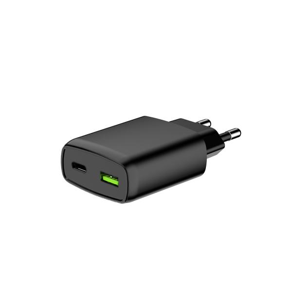 Buy cheap GaN Fast Charge Wall Charger 2 Port USB A Type C Adapter 20W 30W 45W OEM from wholesalers