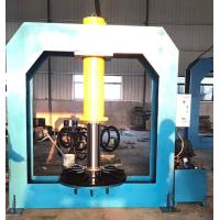 Buy cheap 11KW Motor 25Mpa Forklift Tire Press Machine Frame Type Structure 300 Ton product