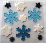 Xmas Day Gel Stickers Window Sticker Jelly Sticker Spring Gel Clings Christmas