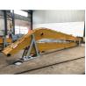 Buy cheap Custom Excavator Long Reach Boom 10m - 35m Depth Telescopic Excavator Boom from wholesalers