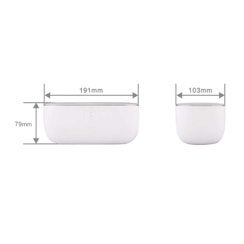 SUS304 Tank Portable Ultrasonic Cleaner For Jewelry Eyeglass