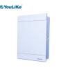 Buy cheap Indoor 30 Way Plastic Circuit Breaker Box Electrical Distribution Board White Door from wholesalers