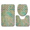 Buy cheap Fish Scale Bathroom Toilet Mat Set Non Slip 3 Piece Bath Mat from wholesalers