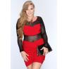 Buy cheap European and American trade XL sexy lingerie large size clubwear party dress from wholesalers
