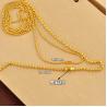 Buy cheap Handmade bead material electrophoresis buckle bead chain finished necklace sweater chain from wholesalers
