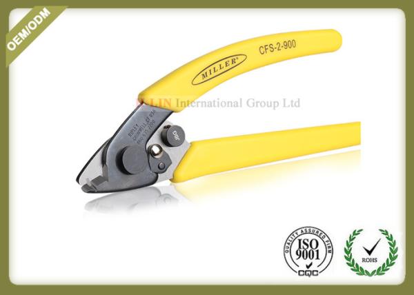 Buy cheap Yellow Color Fibre Optic Cable Stripping Tools 2 Port Fiber Optic Striper from wholesalers