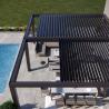 Buy cheap 4x4m Aluminum Retractable Pergola Patio Villa Garden Leisure Shade Gazebo from wholesalers