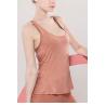 Buy cheap Sexy Back Deep Neck Flatlock stitching Womens Yoga Tank Top BSCI certified from wholesalers