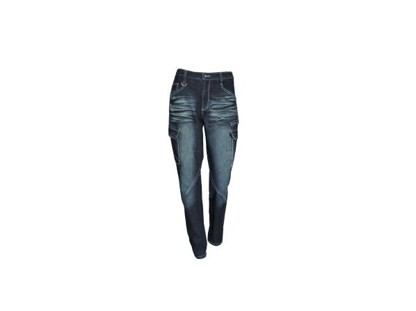 Buy cheap 100% Cotton 350 GSM Bottoms Clothing Jeans Pants Women Trousers from wholesalers