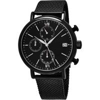 Buy cheap Men's Quartz Chronograph Bracelet Watch with Stainless Steel Mesh Bracelet product