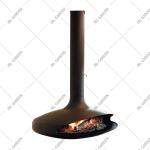 Roof Mounted Wood Burning Fire Pits Suspended Fireplace Cocoon Hanging Fireplace