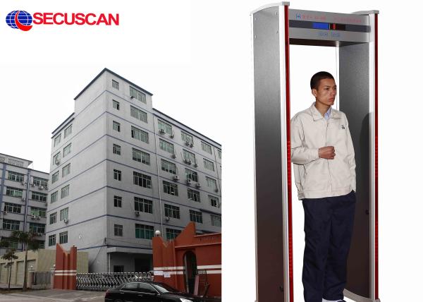 Buy cheap Commercial Walk Through Scanner , Metal Scanner Detector Shock proof from wholesalers