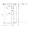 Buy cheap 5T 4 Post Car Lift hydraulic vehicle lift 4 Post Alignment Car Lift from wholesalers