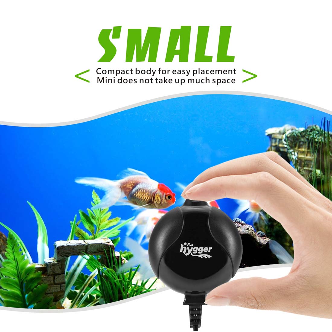 Portable Quiet Mini Fish Aquarium Oxygen Pump