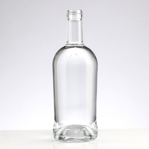 Buy cheap 500ml 700ml 750ml 1000ml Glass Bottle for Liquor Vodka Gin Whiskey Base Material Glass from wholesalers