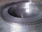 Non Slip Decorative Punched Hole Metal Sheet , Perforated Mesh Panels
