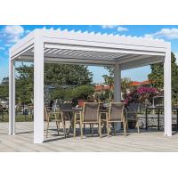 Buy cheap UV Resistant Modern Aluminum Louvered Pergola Versatile Outdoor Structure product