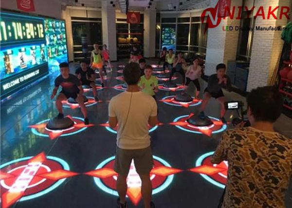 Buy cheap Stage DIY 3D Portable LED Dance Floor Panels Screen 4.81mm Pixel Pitch from wholesalers