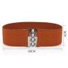 Buy cheap Four Ring White Dress Belt Womens 60cm Invisible Buckleless Belt from wholesalers