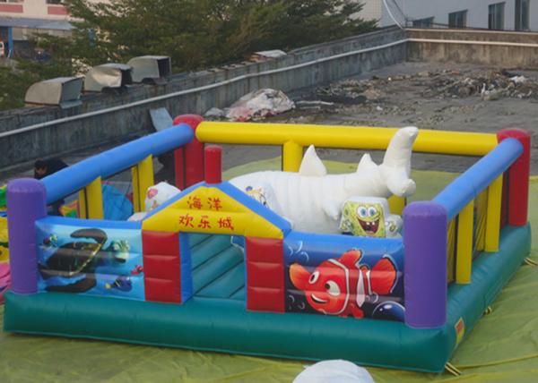 Buy cheap Ocean Theme Kids Inflatables With PVC Tarpaulin 7m * 5m * 2.5m from wholesalers