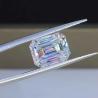 Buy cheap Vivid Yellow Moissanite Gem Radiant Cut GRA VVS Loose Mosanite Diamond For Gold Ring from wholesalers