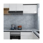 80CM Width Marble Sticker Anti Oil Waterproof Kitchen Wallpaper Modern Design