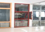 Buy cheap Buildings Standing Aluminium Glass Window Red Outwards To Open Soundproof from wholesalers