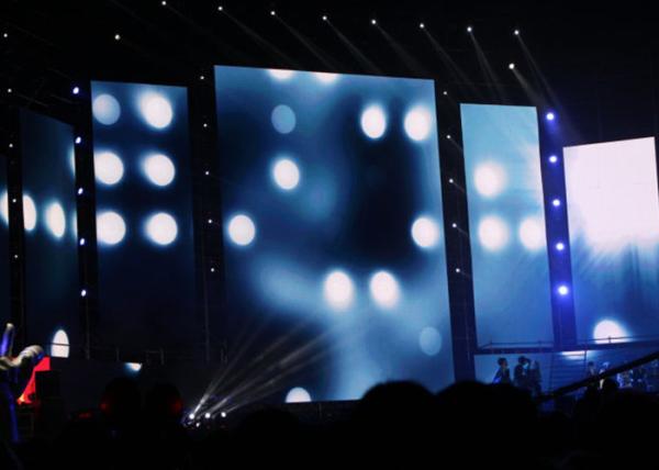 Buy cheap SMD 2525 / SMD1921 Outdoor Rental Led Display P4.81 Slim Cabinet 43222 dot/㎡ from wholesalers