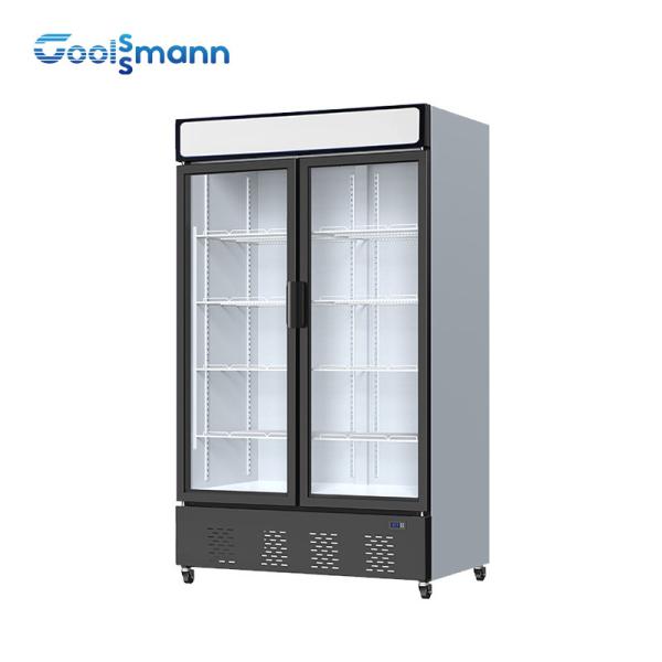 Buy cheap Automatic Defrost Glass Cooler Fridge , 942L Glass Front Beverage Fridge from wholesalers