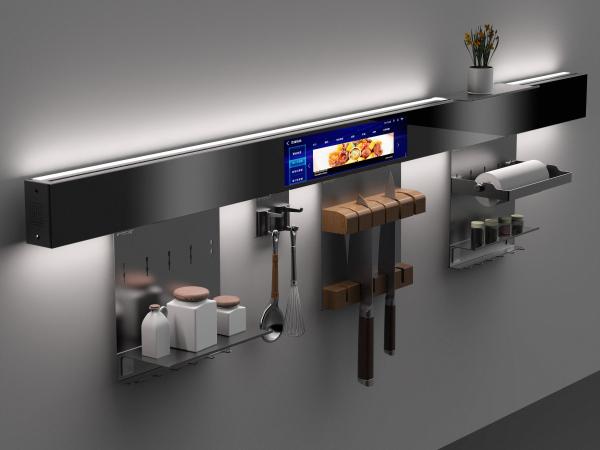Kitchen LCD Intelligent Lighting Products Gas / Smoke Concentration Detect