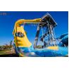 Buy cheap Multi Color Boomerango Pool Water Slide Customized Color For Water Park from wholesalers