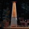 Buy cheap Outdoor 2270mmH stainless steel silver mushroom gas heater backyard creations patio heater from wholesalers
