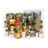 Buy cheap Customed Stainless Steel Printed Logo Easy Open Lid 3pc Cans Tinplate Food Tin Can 12oz Can from wholesalers