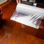 Transparent Granite Countertop Protector Marble Floor PE Protect Film Hardwood