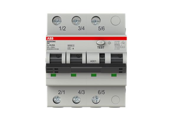 Buy cheap 2CSR256147R1084 Current Circuit Breaker DS203NC C8 A30 230V 3P+N from wholesalers
