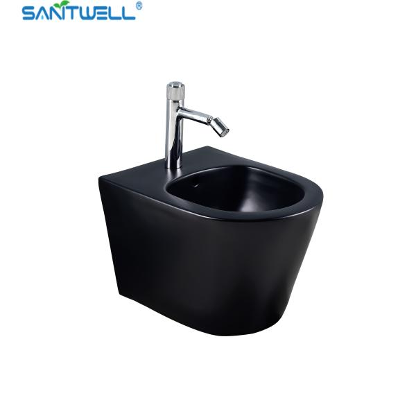 SWJ0131MB Bathroom WC pan White Wall Hung Bidet 480*370*325 mm size , Floor