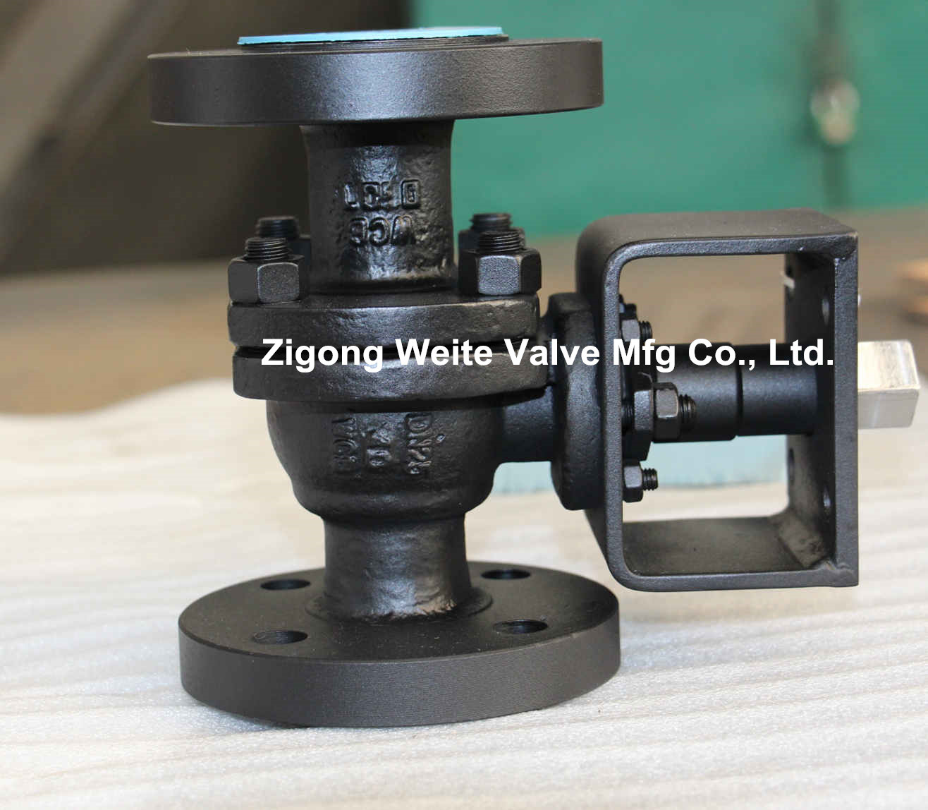 DN 25 Floating Gas Pipeline Ball Valve Class 600 Lever Operation