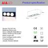 Buy cheap Interior IP20 surface mounted 3x5W 3x7W 3x9W COB LED down light for home decoration from wholesalers