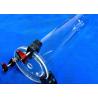Buy cheap 80% UV Transparent Furnace Fused Silica Tube With Flanges from wholesalers