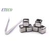 Buy cheap Silver Reusable Stainless Steel Ice Cubes For Whiskey Wine Beverage Sextuplet from wholesalers