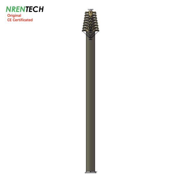 Buy cheap 20m lockable pneumatic telescopic mast 30kg payloads-3.7m closed height-for antenna from wholesalers